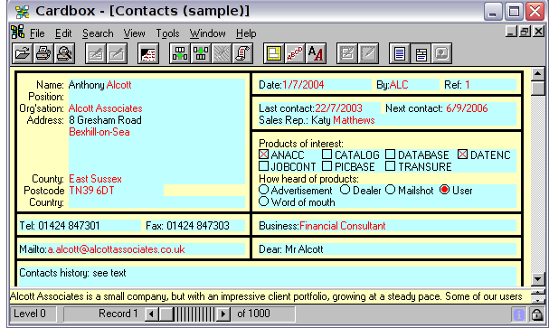 Running Cardbox